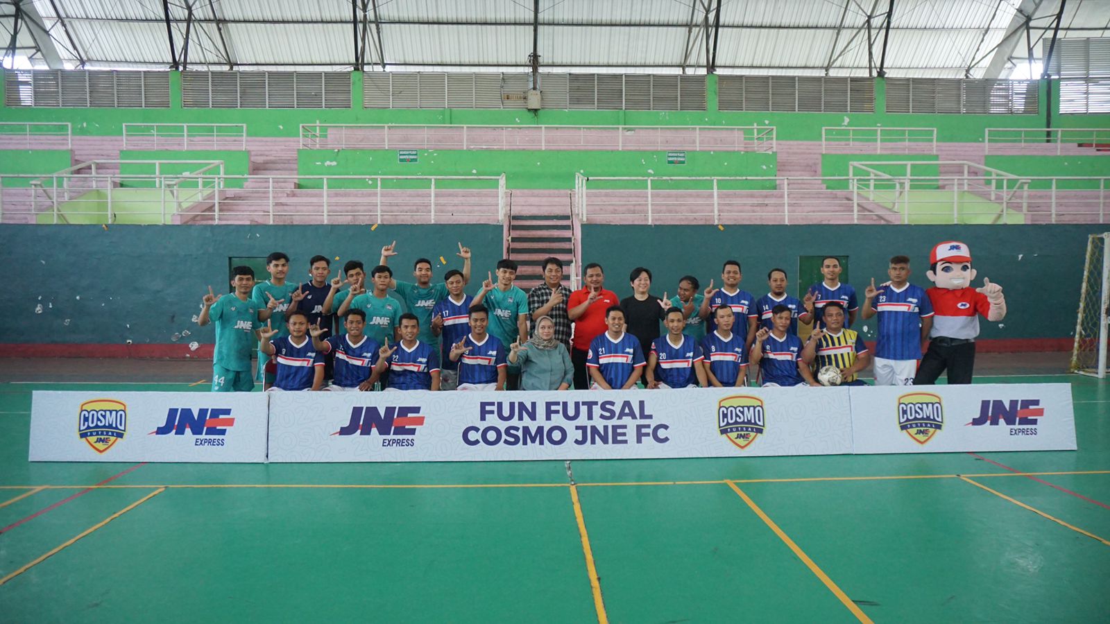 Cosmo Jne Fc Tampil Ksatria Pekan Ke Liga Futsal Profesional