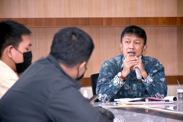 Kadis Bina Marga dan Bina Konstruksi Bambang Pardede