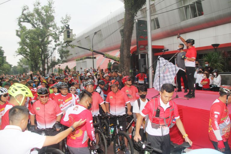 Gubsu goes HUT Kodam dan Bayangkara 16