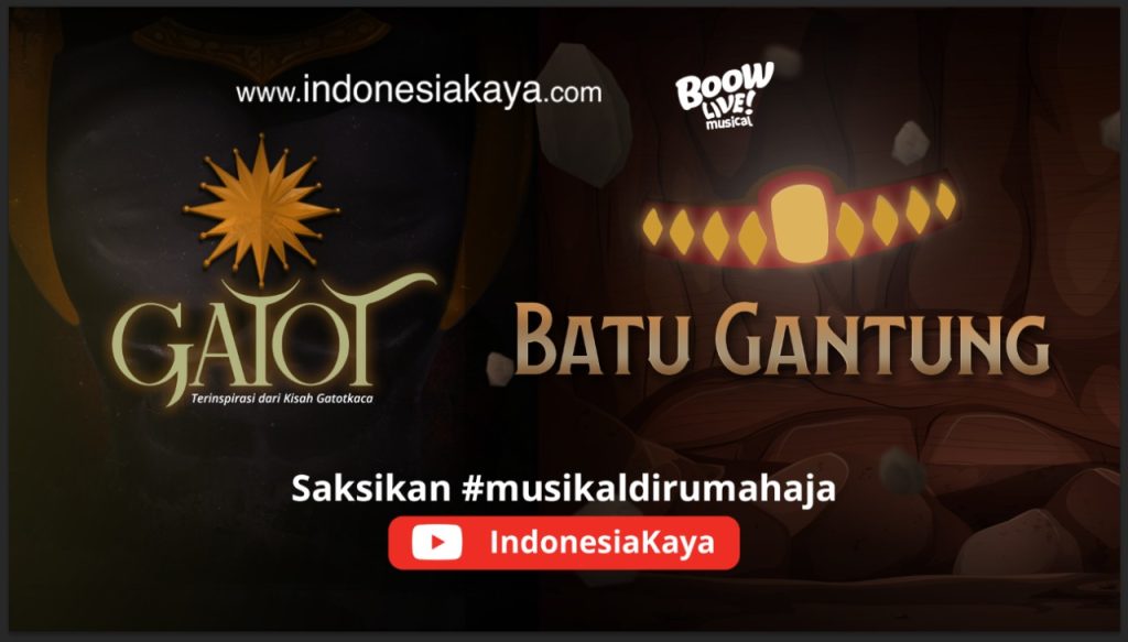 Poster #MusikalDiRumahAja - Gatot & Batu Gantung