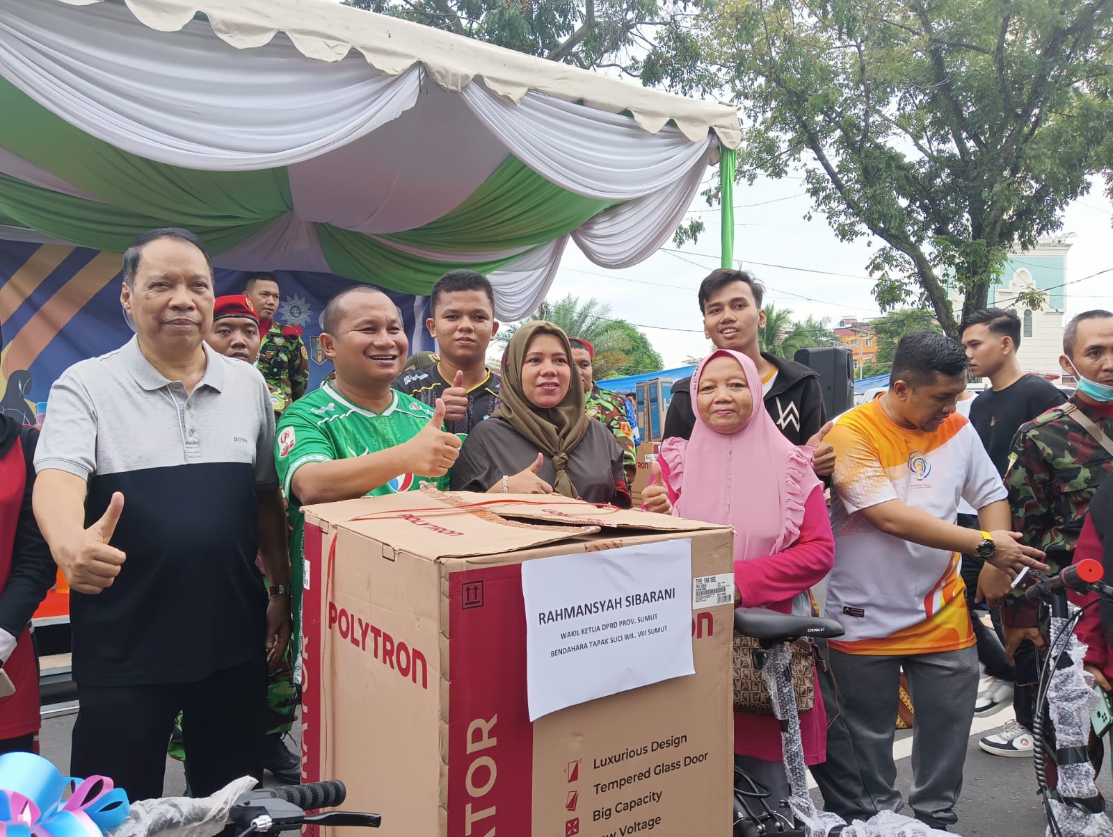 Rahmansyah Sibarani Semarakkan Jalan Sehat Gebyar Muktamar Solo Diikuti Ribuan Warga Muhammadiyah Medan