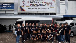 Kadis Kominfo- Pelepasan Wartawan Pemprovsu ke Siantar & Simalungun-2
