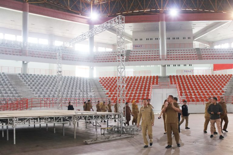 Sekda_Tinjau Lokasi HPN di Astaka 3