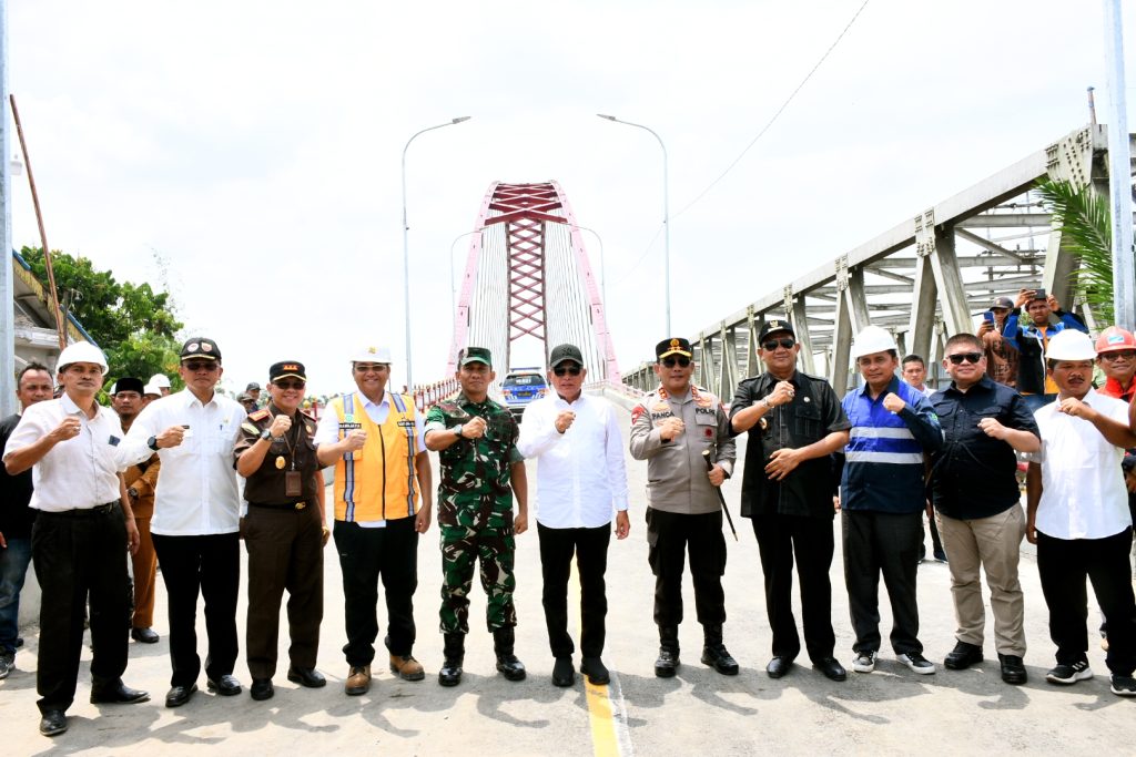 Kurang Lebih 7 Tahun Pembangunan Baru Selesai, Jembatan Sei Wampu ...