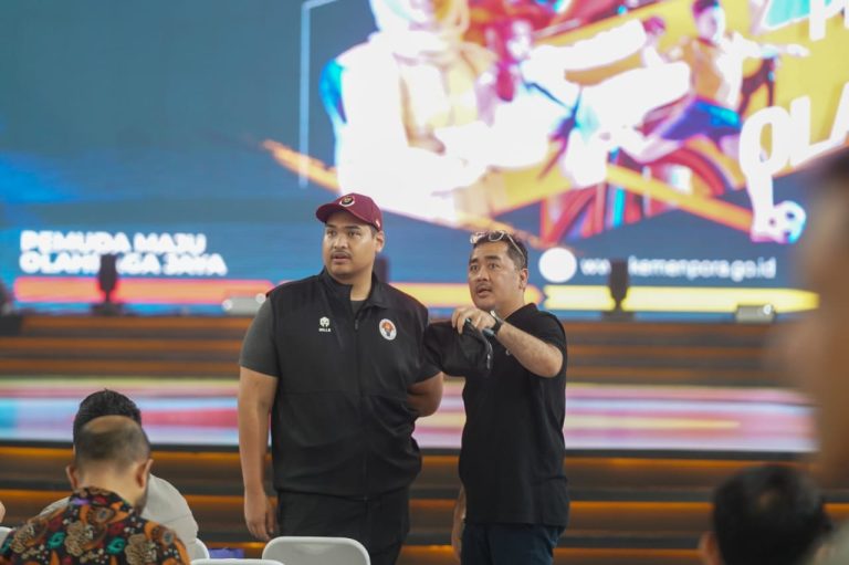 Foto 1 Siaran Pers Menpora Dito Harap Rakornas Kepemudaan dan Keolahragaan Tahun 2023 Jadi Sarana Membangun Olahraga, Olahrasa dan Olahkarya