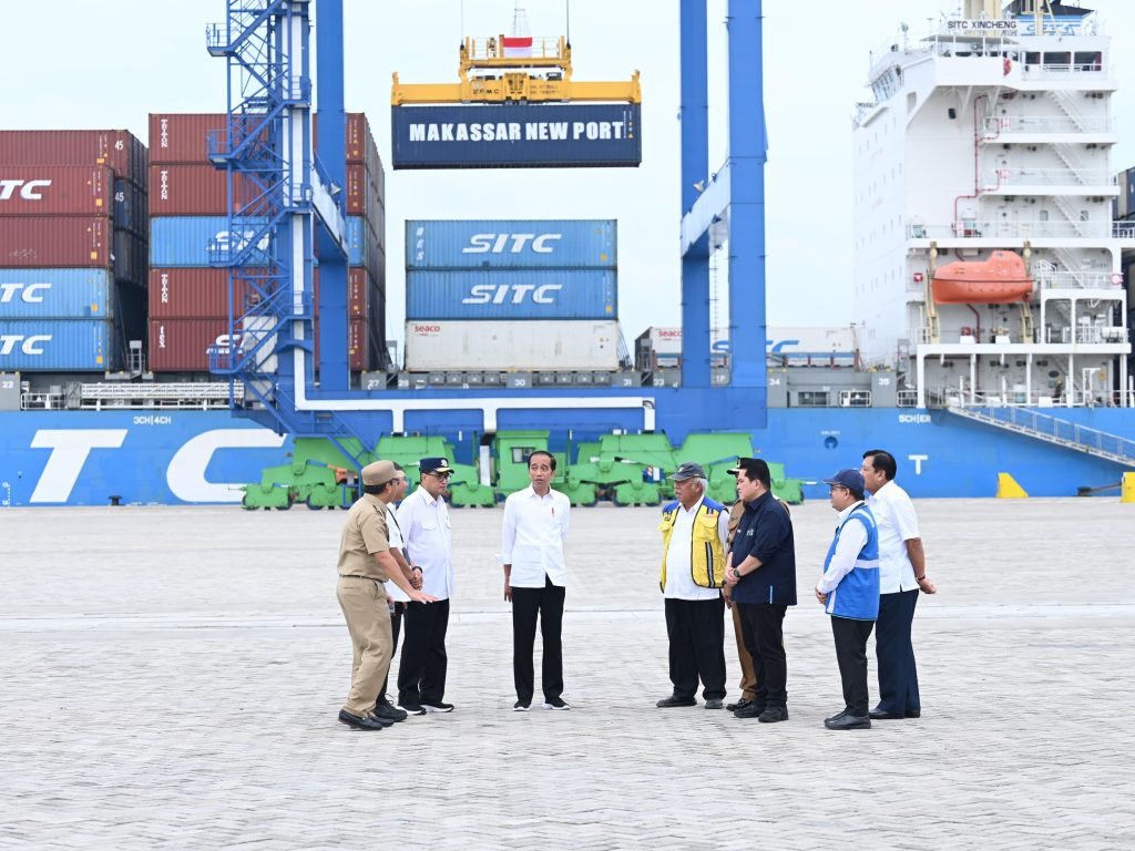 Jokowi Resmikan Makassar New Port, Diyakini Membantu Turunkan Biaya Logistik
