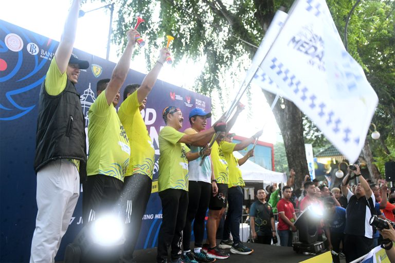 Sekdaprovsu melepas BMPD Medan Run (1)