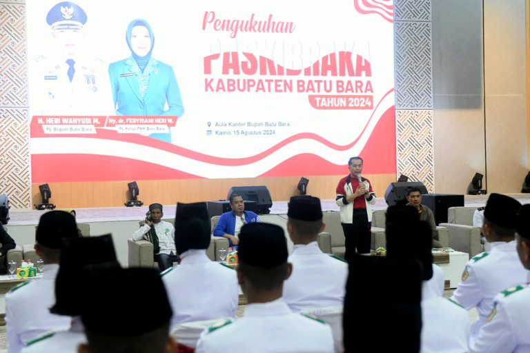 Pengukuhan Paskibraka Batubara 2