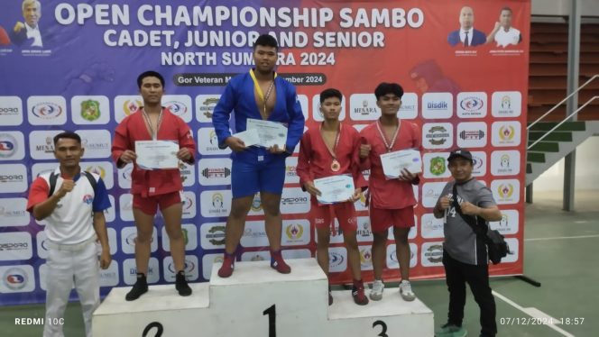 
					Atlet Junior Asahan Raih 6 Medali di Open Championship Sambo 2024