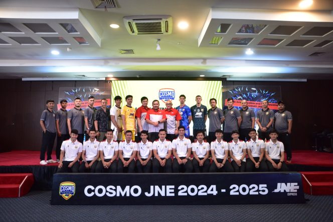 
					JNE Kembali Dukung Tim Cosmo JNE FC di Liga Futsal Profesional 2024/2025