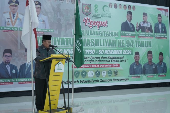 
					Asisten Administrasi Umum Ikuti Resepsi Peringatan HUT Al Jamiyatul Washliyah Ke-94