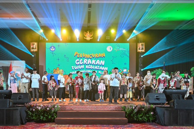 
					Kemendikdasmen Luncurkan Gerakan 7 Kebiasaan Anak Indonesia Hebat