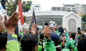 Gubsu terima demo Ojek online (4)