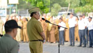 Sekda pimpin apel pagi Dishub (3)