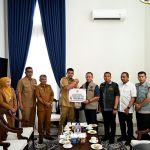 GUBSU TERIMA KUNJUNGAN WALIKOTA PEKAN BARU 10
