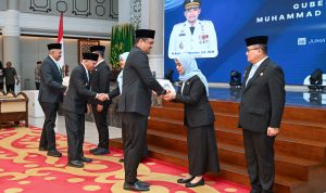 Gubsu lantik pejabat tinggi pratama 5