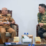 Wakil Gubernur Sumut, Surya menerima audiensi General Manager PT. PLN Unit Induk Pembangunan Sumbagut di Ruang Kerja Wakil Gubernur Sumut, lantai 9 Kantor Gubernur Sumut, Jalan Diponegoro No. 30, Medan, Senin (22/6/2026). (Dok. Diskominfo Sumut)