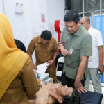 Gubsu tinjau Cek Kesehatan Gratis GoJek 4