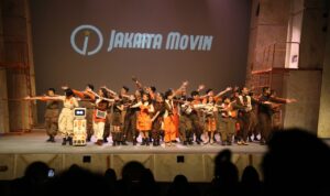 Seluruh pemain Musikal Senja Teduh Pelita